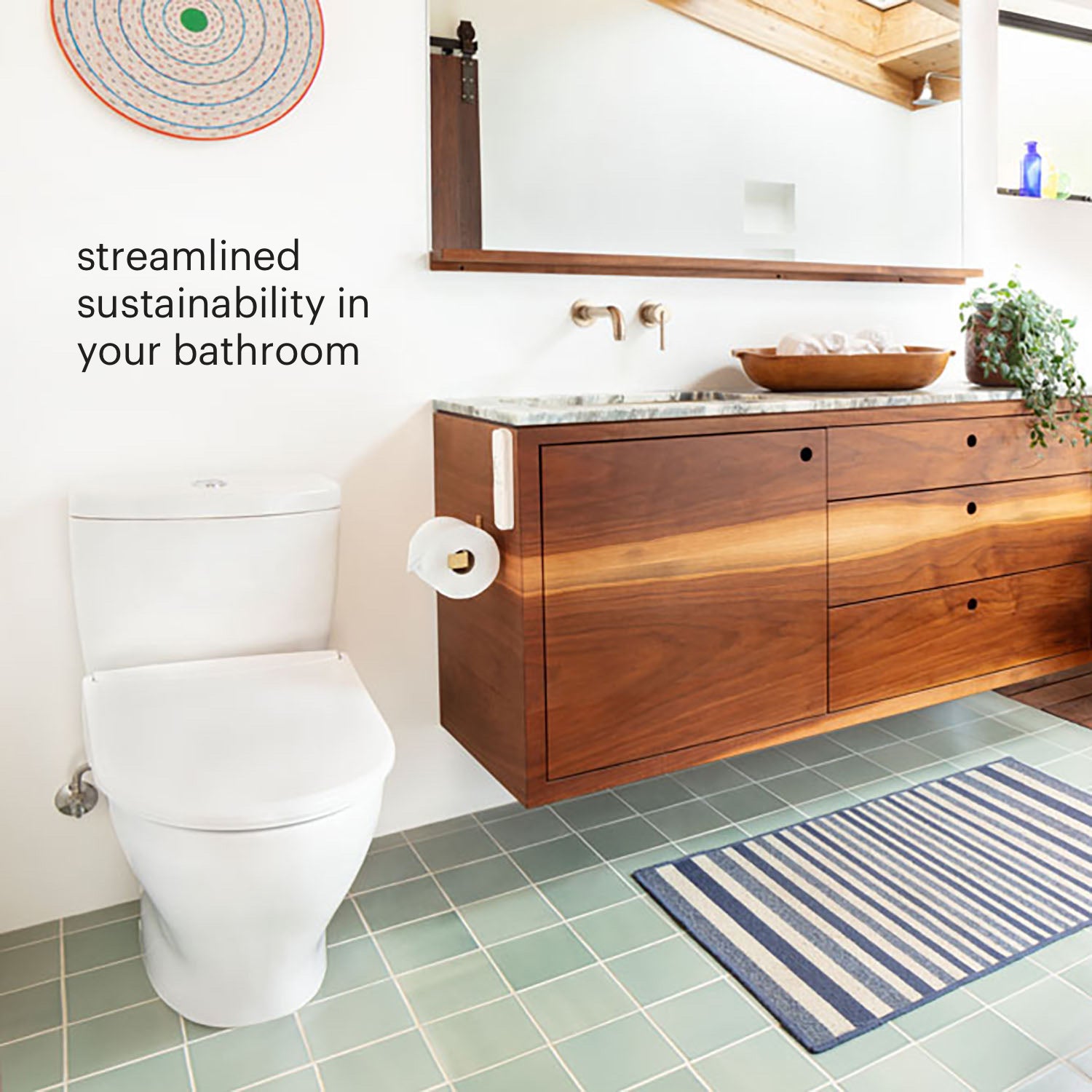 Brondell Swash Thinline T44 Luxury Bidet Seat with Remote Control