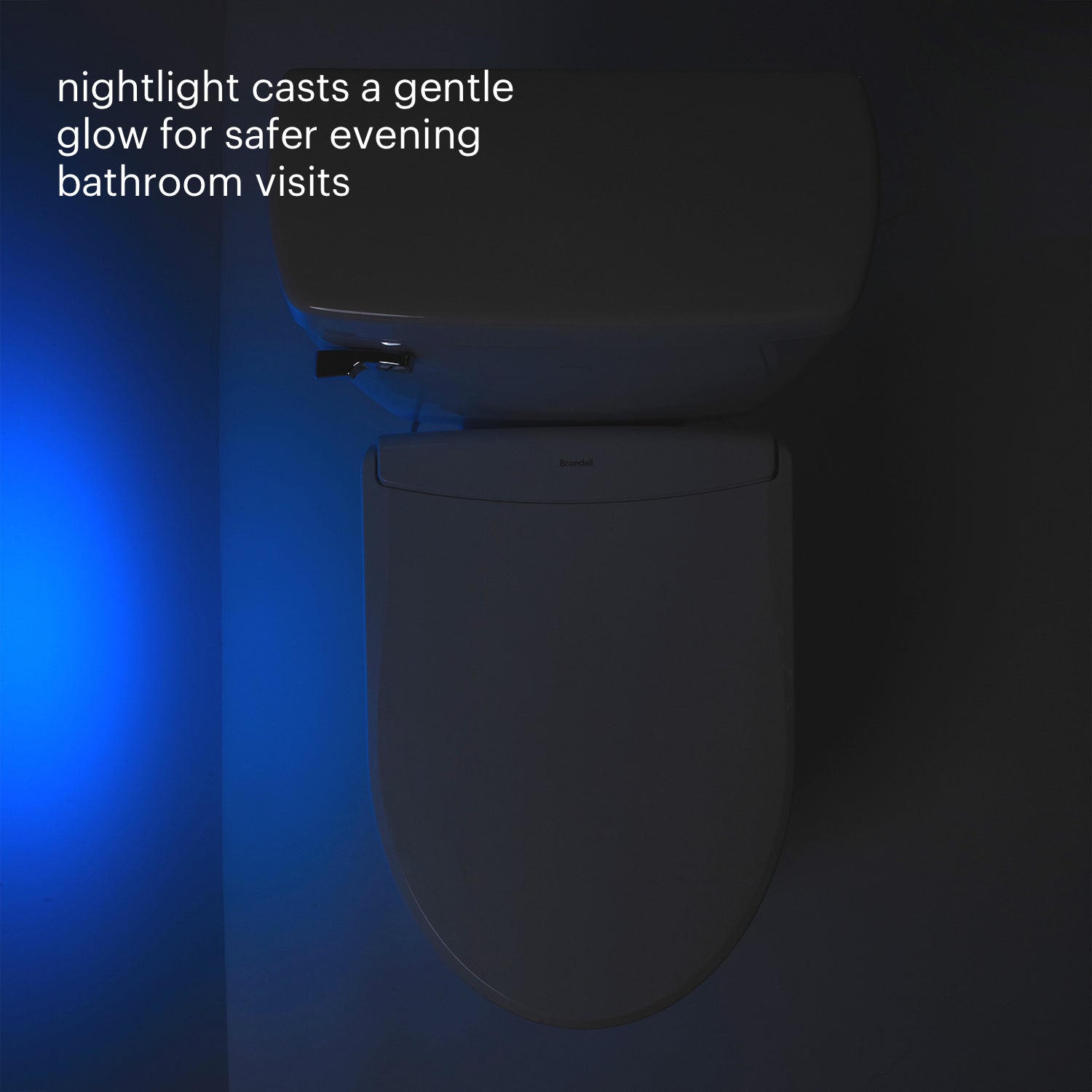 Brondell Swash Thinline T44 Luxury Bidet Seat with Remote Control