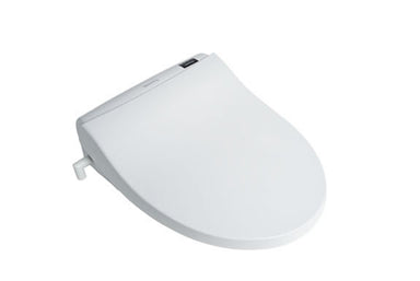 Blooming Bidet Seat R1570 angled view with lid closed