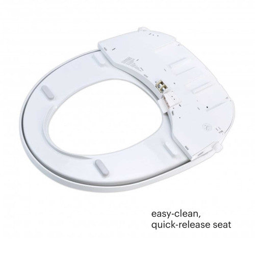 Brondell Swash 1000 Electric Bidet Seat  with quick-release feature on a white background
