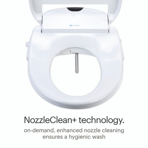 Brondell Swash 1000 Electric Bidet Seat with NozzleClean+ technology on a white background