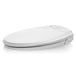 Brondell Swash Ecoseat Non-Electric Bidet Seat closed on white background
