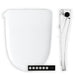 Nova Ultra Nova Bidet seat with Remote top view and side view