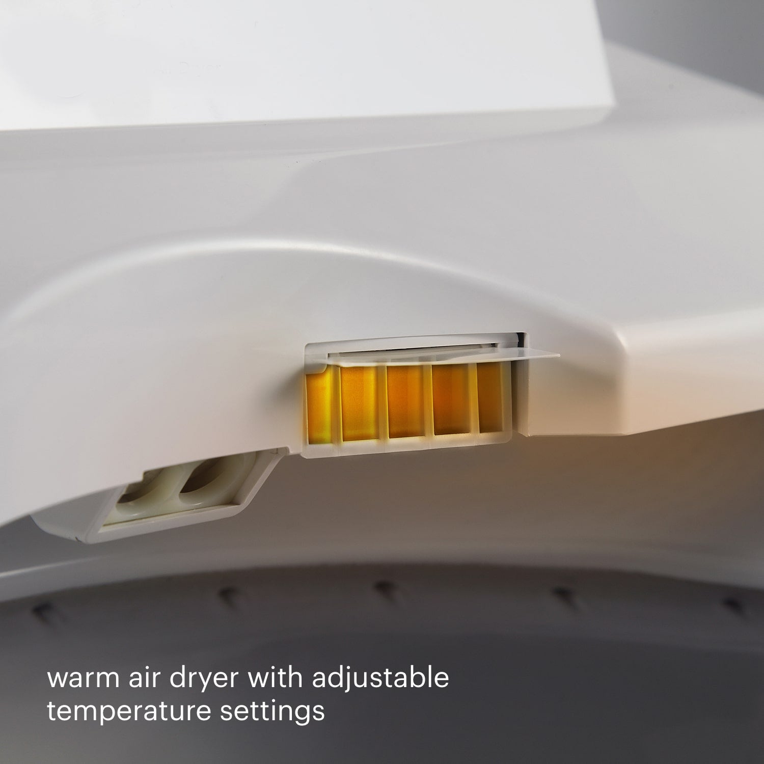 Brondell Swash 1400 Luxury Bidet Toilet Seat White